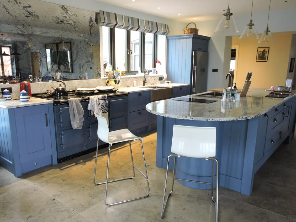 Kitchen in shaker style in Aldeburgh