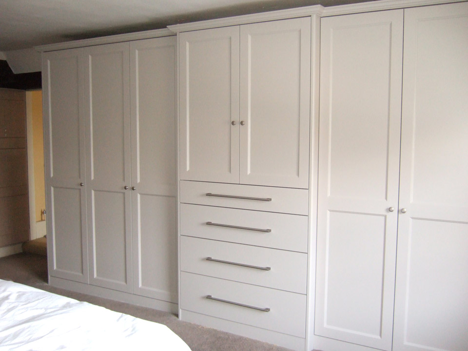 Modern bedroom cupboard in Dunmow