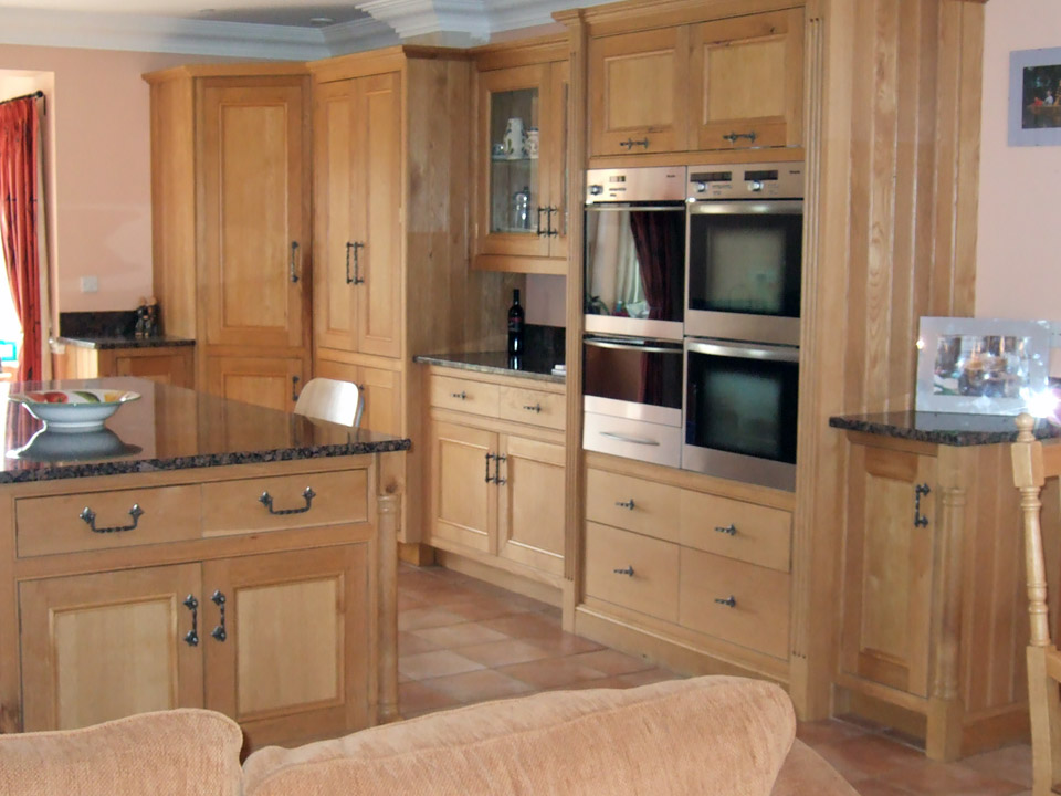 Wooden kitchen in Lindsell